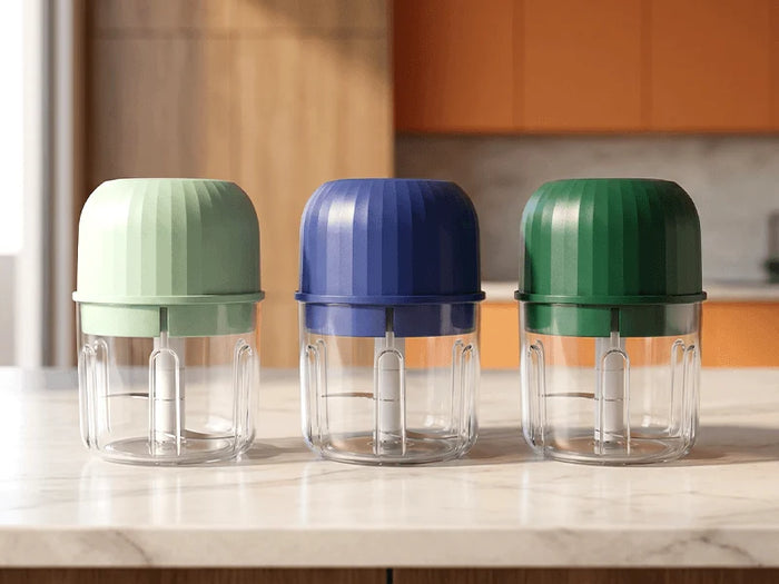 Electric Garlic & Vegetable Chopper – 260ml, USB Rechargeable