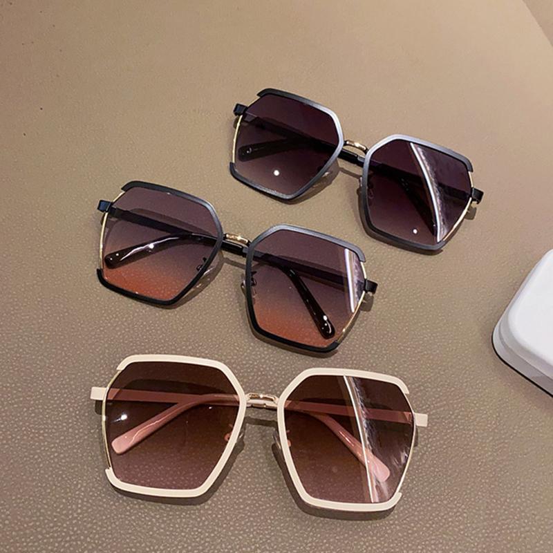 Women’s Vintage Half-Frame +UV Protection Sunglasses