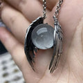 New Ghost Wings Crystal Vintage Necklace