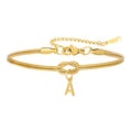 Alphabet Handmade Knot Bracelets